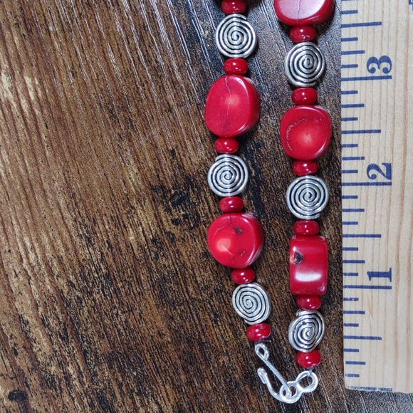 Gorgeous Bamboo Coral Necklace - Picture 5 of 8